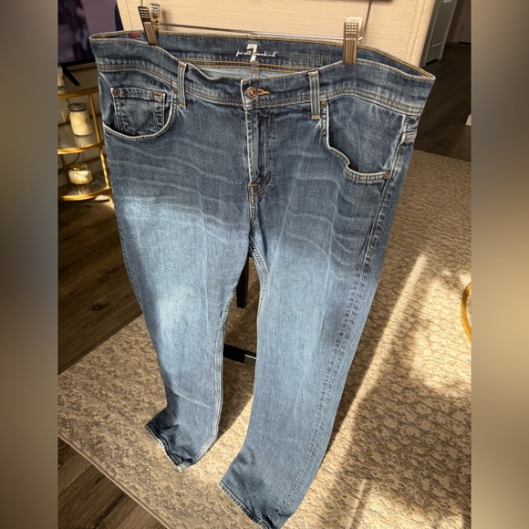 7 For All Mankind Other - 7 For All Mankind Standard Jeans Men's
36 Blue Stretch Cotton Denim